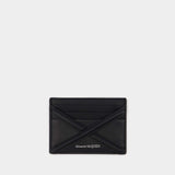 Card Holder - Alexander Mcqueen -  Black - Leather