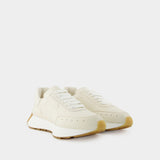 Sprint Sneakers - Alexander Mcqueen - Beige - Leather