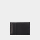 Card Holder - Alexander McQueen - Leather - Black