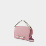 Four Ring Mini Bag - Alexander Mcqueen - Pink Antique - Leather