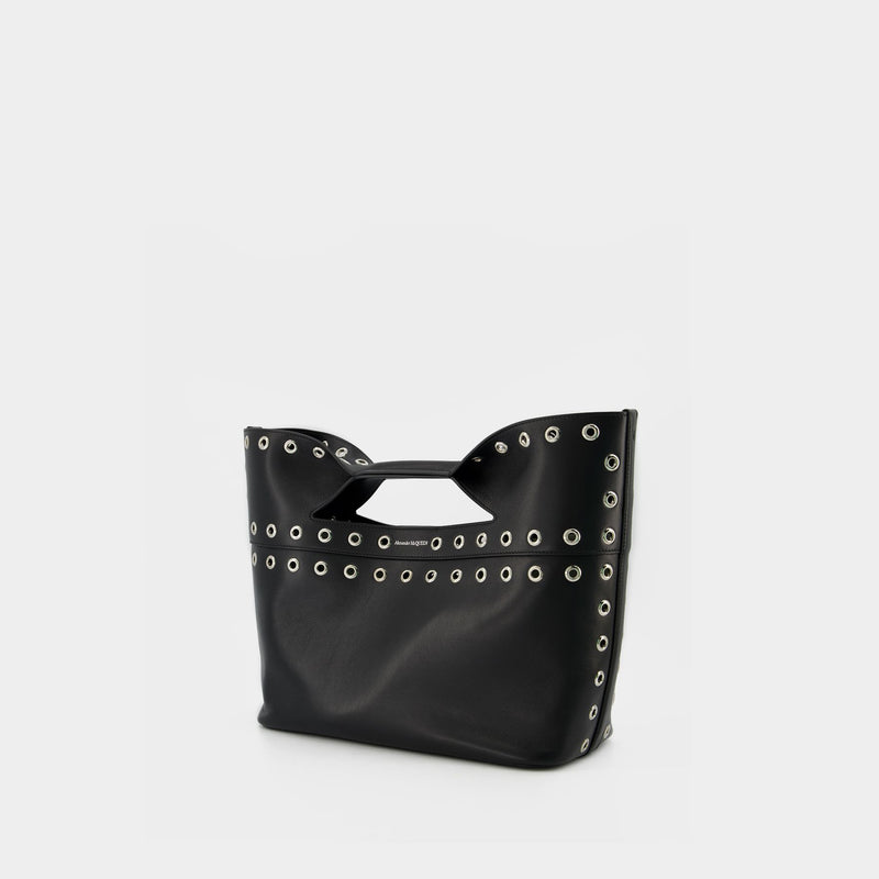 The Bow Small Bag - Alexander Mcqueen - Black - Leather