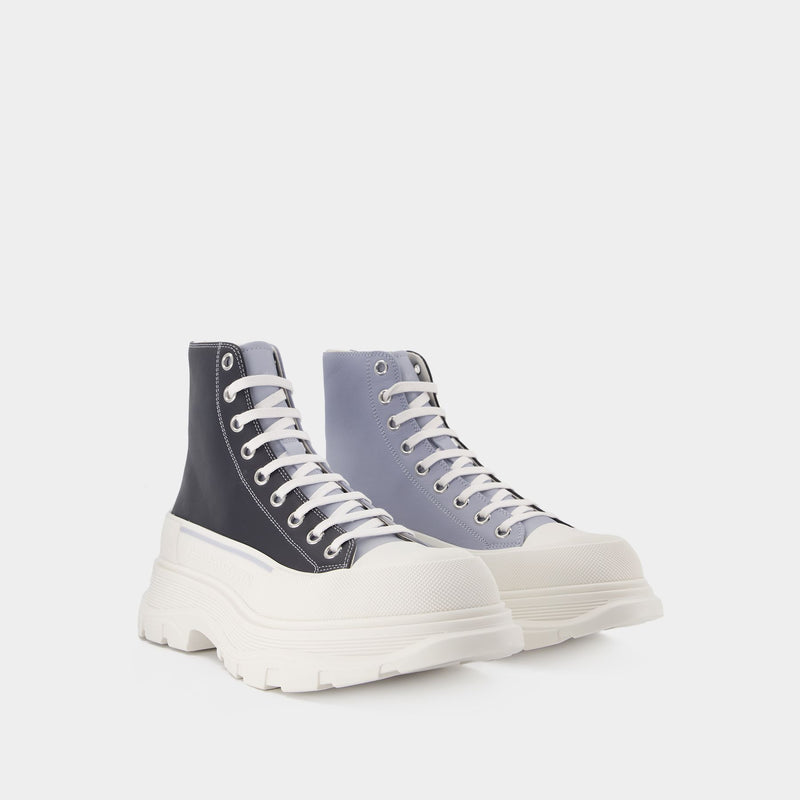 Tread Slick Sneakers - Alexander Mcqueen - Multi - Leather