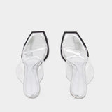 Sandals - Alexander Mcqueen - Clear - Leather