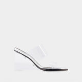 Sandals - Alexander Mcqueen - Clear - Leather