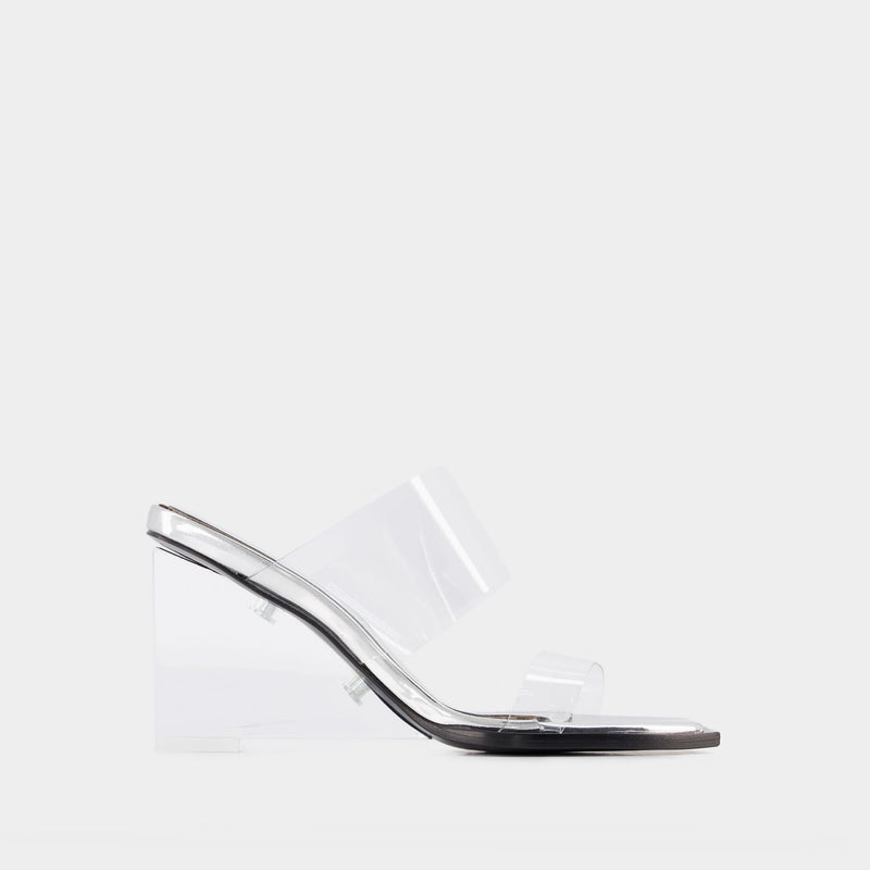 Sandals - Alexander Mcqueen - Clear - Leather