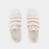 Oversized Sneakers - Alexander Mcqueen - Cream - Leather