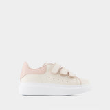 Oversized Sneakers - Alexander Mcqueen - Cream - Leather