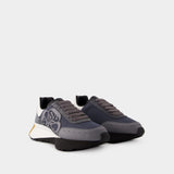 Sprint Runner Sneakers - Alexander Mcqueen - Canvas - Multi