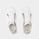 Oversized Sneakers - Alexander Mcqueen - Leather - White/Vanilla