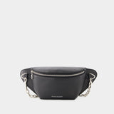 Biker Bumbag - Alexander McQueen - Leather - Black