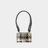 Jewell Satchel Mini Bag - Alexander McQueen - Tweed - Multi