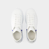 Oversized Sneakers - Alexander Mcqueen - Leather - White/Silver