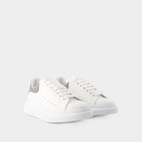 Oversized Sneakers - Alexander Mcqueen - Leather - White/Grey