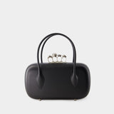 The Reverse Clutch - Alexander Mcqueen - Leather - Black