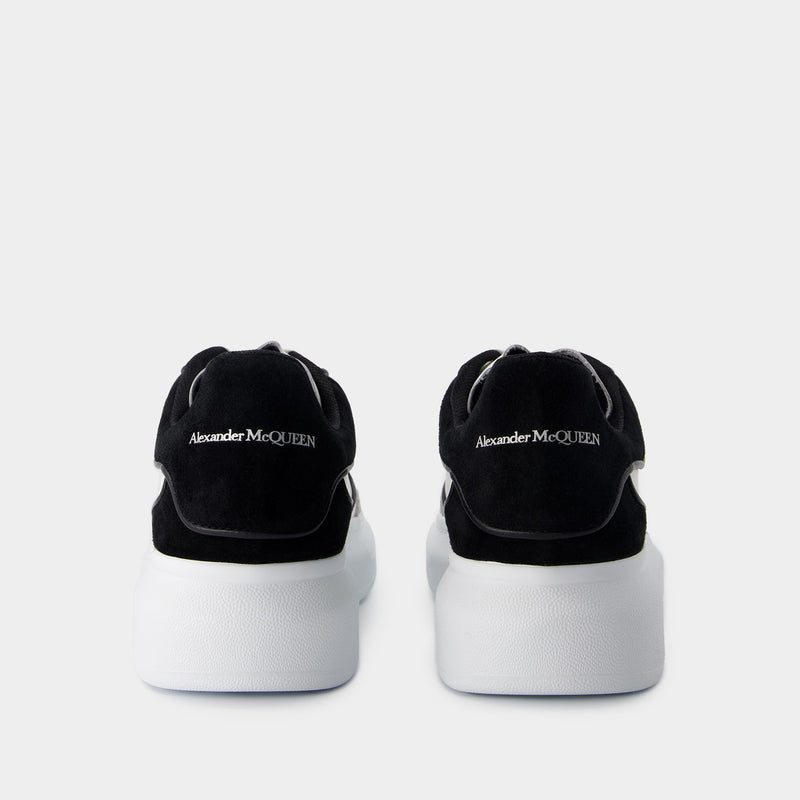 Oversized Sneakers - Alexander McQueen - Leather - White