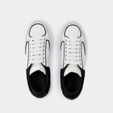 Oversized Sneakers - Alexander McQueen - Leather - White