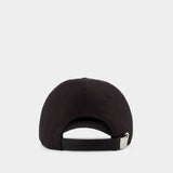 Stacked Cap - Alexander McQueen - Cotton - Black