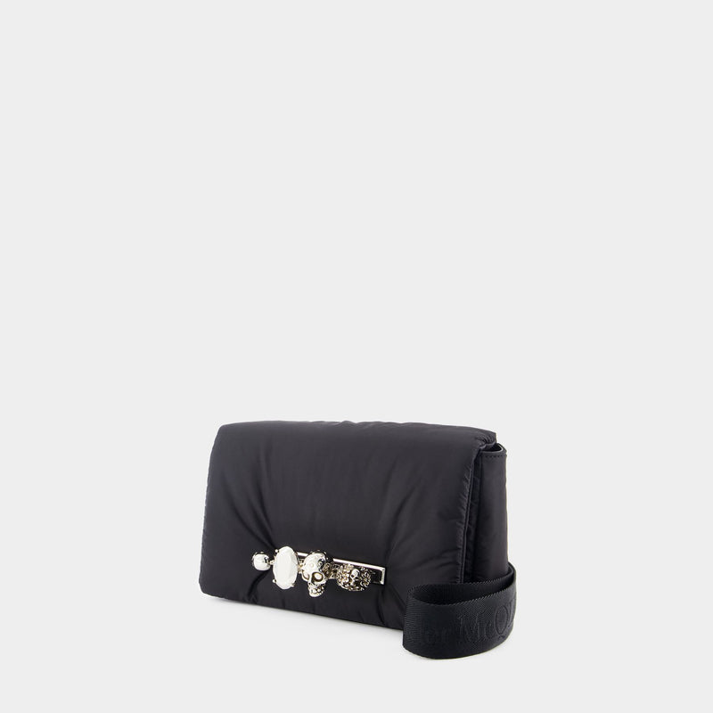 New Knuckle Bum Crossbody - Alexander McQueen - Nylon - Black