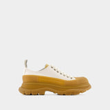 Tread Sneakers - Alexander McQueen - Leather - Beige