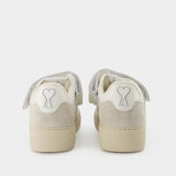 Low Top Ami Arcade Snk Sneakers - Ami Paris - White - Leather