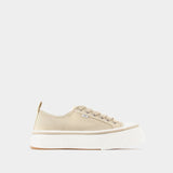 Low Top Ami 1980 Sneakers - AMI Paris - Cotton - Off White