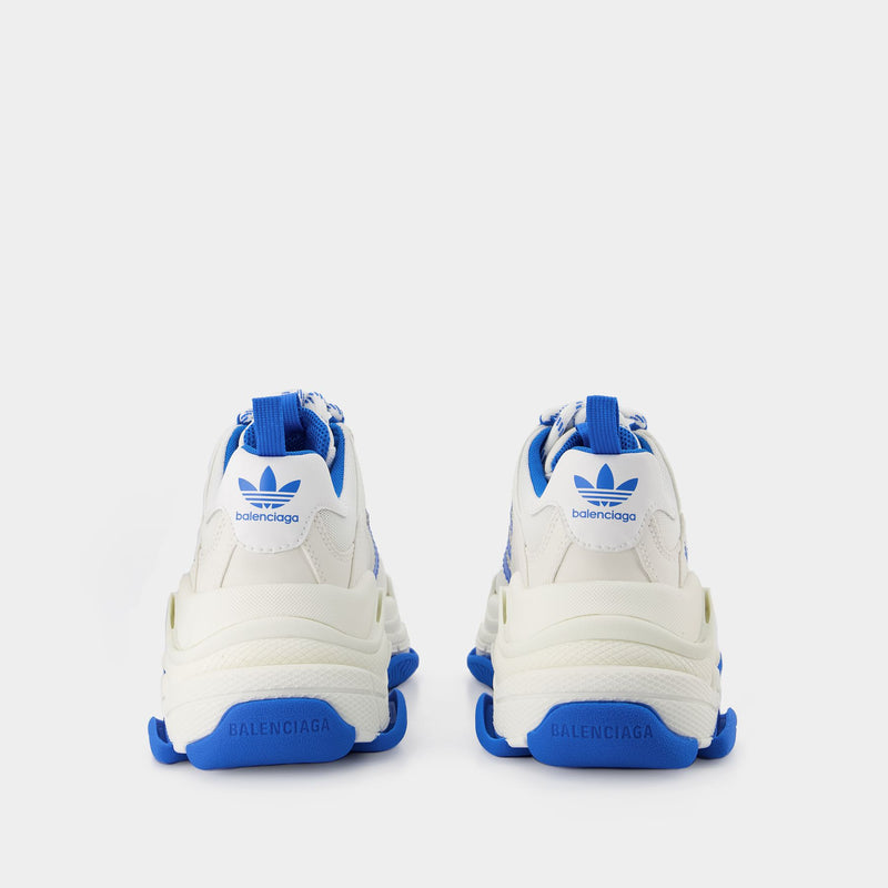 Triple S "A" Sneakers - Balenciaga - White/Blue