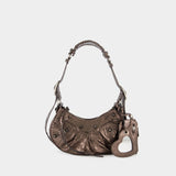 Le Cagole XS Sholuder - Balenciaga - Leather - Dark Bronze