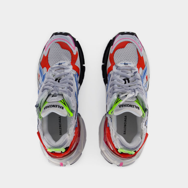 Runner Sneakers - Balenciaga - Mesh - Multi