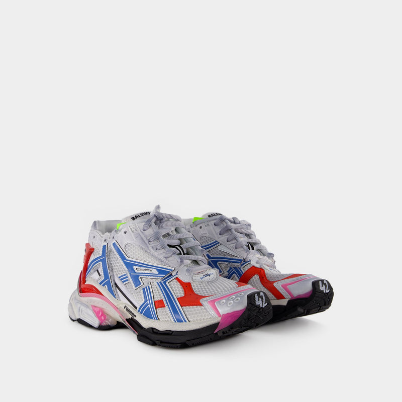 Runner Sneakers - Balenciaga - Mesh - Multi