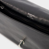 Bb Soft Flap Bag - Balenciaga - Leather - Black