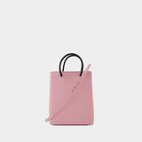 Phone Holder - Balenciaga - Leather - Powder Pink