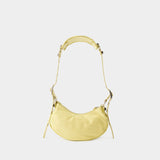 Le Cagole Sho Xs Crossbody - Balenciaga - Leather - Yellow