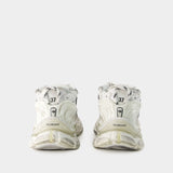 Runner Sneakers - Balenciaga - Mesh - White