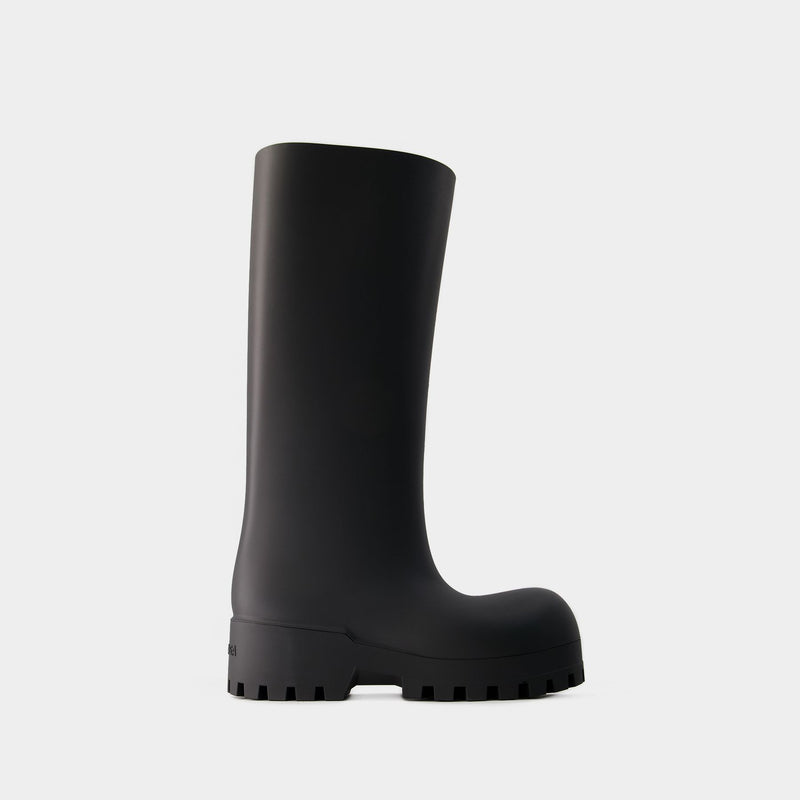 Bulldozer Boots - Balenciaga - Leather - Black