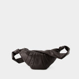 Small Croissant Bag - Lemaire - Leather - Dark Chocolate