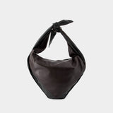 Bandana Bag - Lemaire - Leather - Chocolate