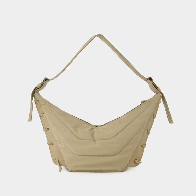 Medium Soft Game Bag - Lemaire - Nylon - Beige