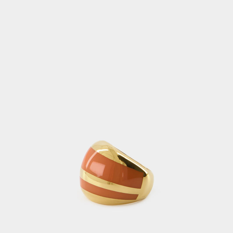 Ring - Aurélie Bidermann - Orange Tamarin - Gold Metal