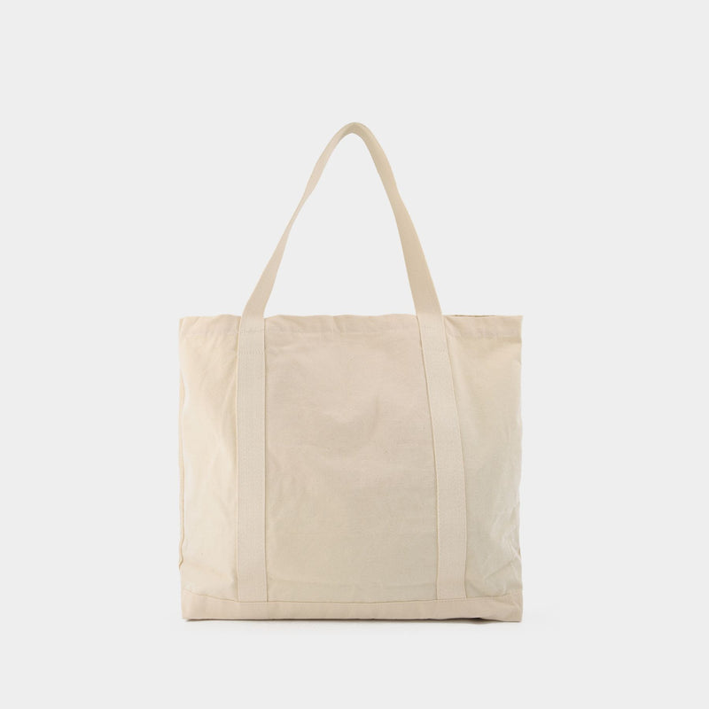 Palais Royal Tote Bag - Maison Kitsune - Cream - Cotton