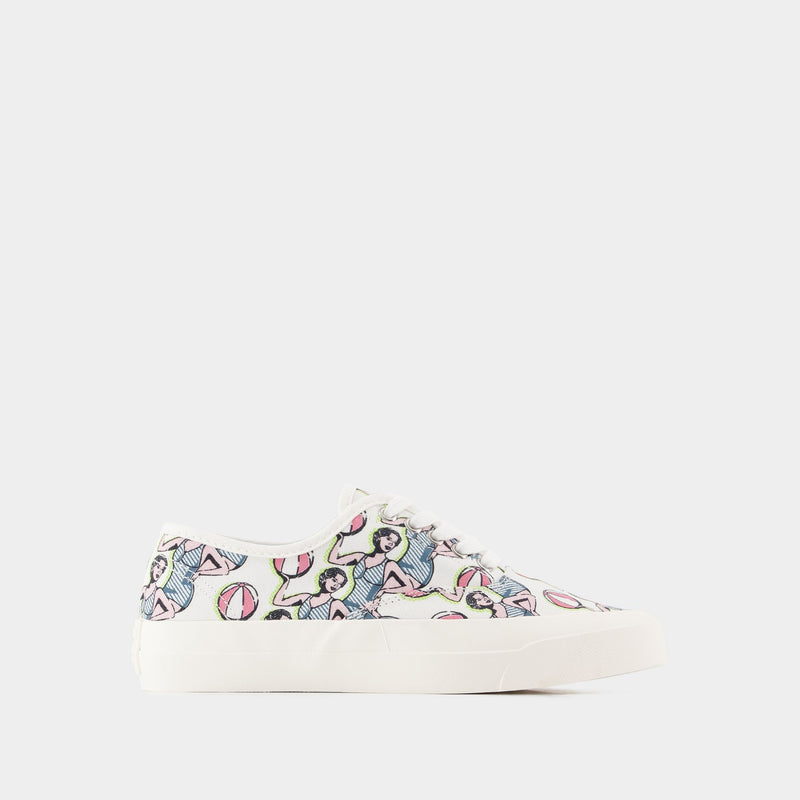 Dancing Girls Sneakers - Maison Kitsuné - Canvas - Multi