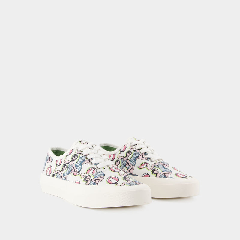 Dancing Girls Sneakers - Maison Kitsuné - Canvas - Multi