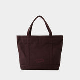 Tote Bag Classique Fox Head - Maison Kitsune - Canvas - Pecan Brown