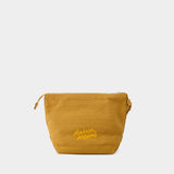 Fox Head Pouch - Maison Kitsune - Canvas - Brown