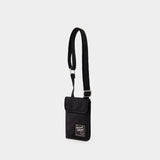 Neck Pouch Crossbody - Maison Kitsune - Nylon - Black