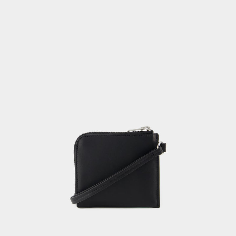 Purse - Maison Kitsune - Leather - Black