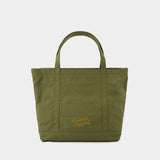 Fox Head Large Shopper Bag - Maison Kitsune - Cotton - Green