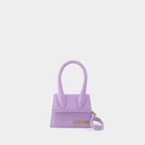 Le Chiquito bag in Purple Leather