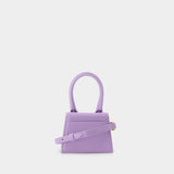 Le Chiquito bag in Purple Leather