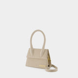 Le Chiquito Medium Bag - Jacquemus - Linen - Light Greige