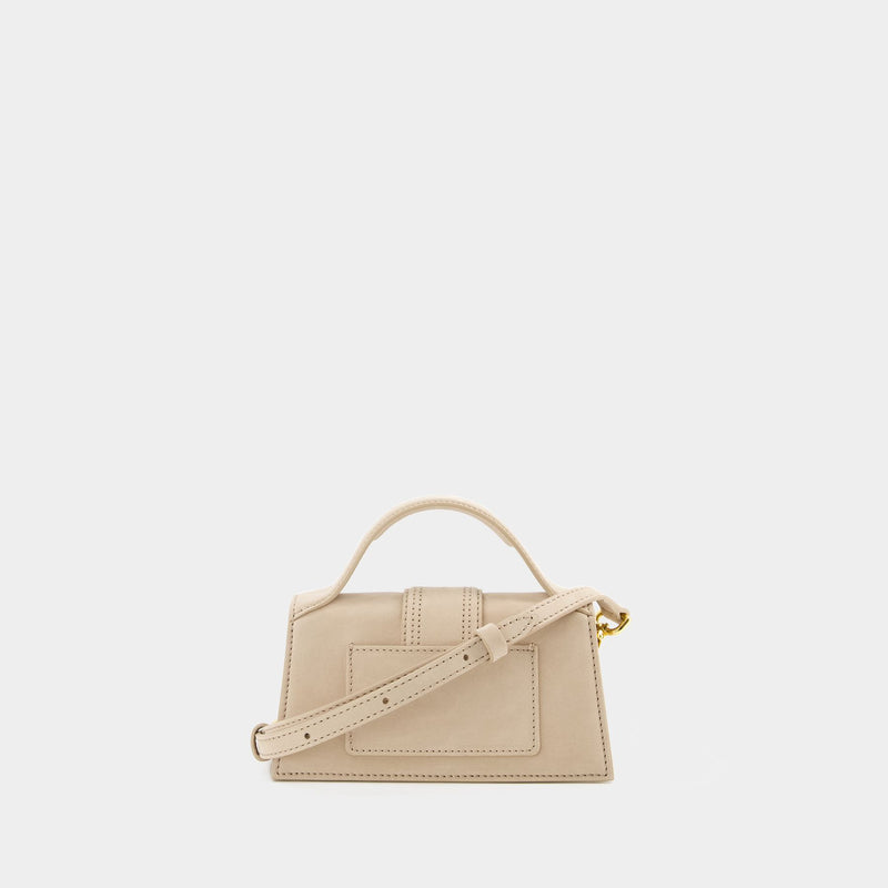 Le Bambino Bag - Jacquemus - Leather - Dark Beige